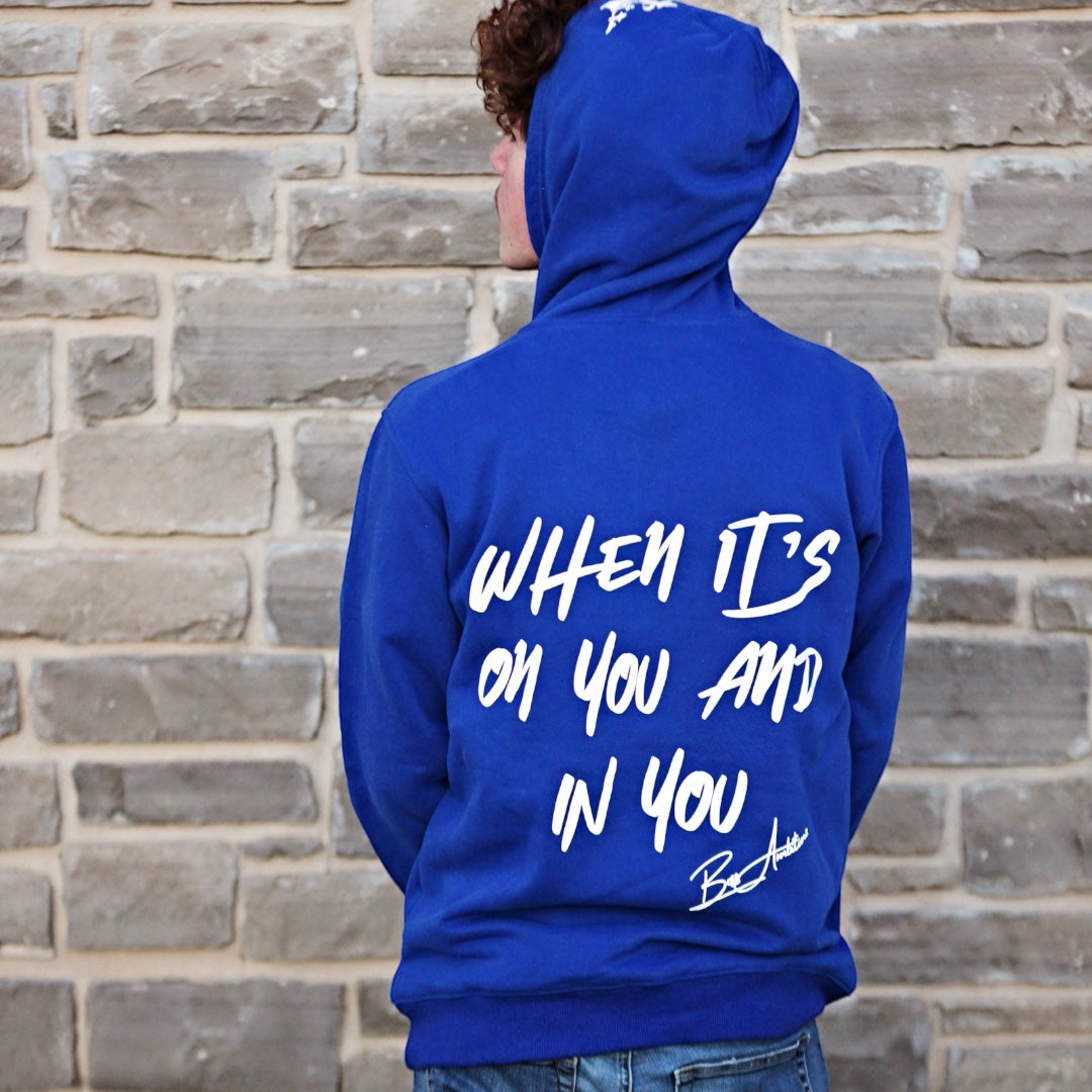 Limited Edition Ambition Crown Royal Blue Hoodie - BossAmbitionz