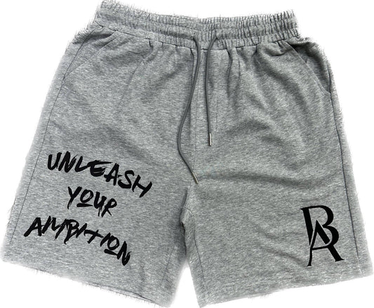 Unleash Your Ambition: Boss Ambitionz Men's Embroidered Sweat Shorts - BossAmbitionz
