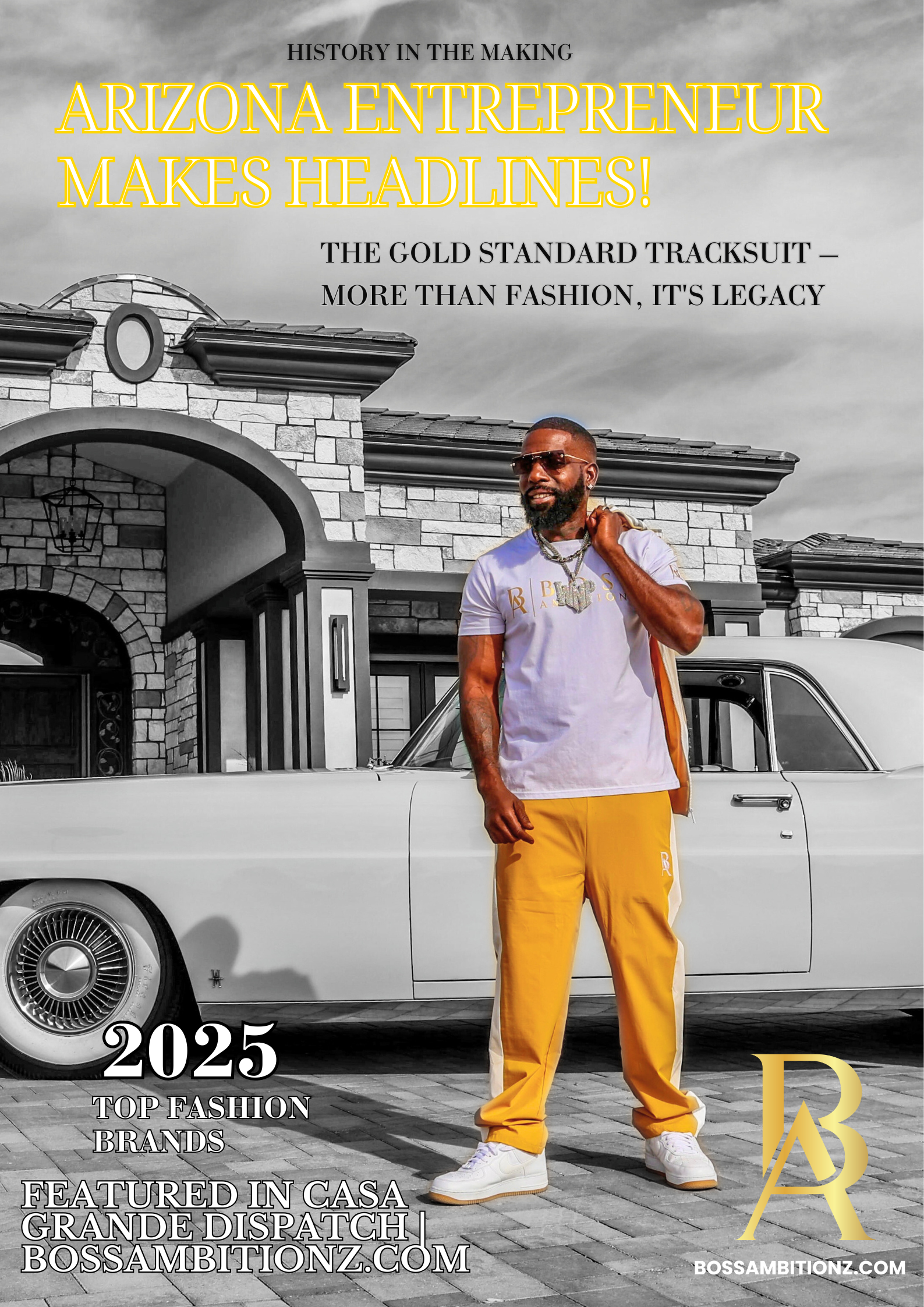 Honoring the Greats: The Gold Standard Tracksuit and Our Arizona Roots