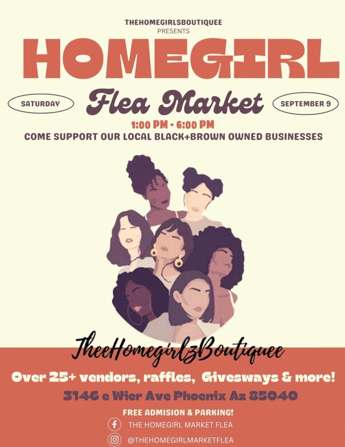 Join Us at the HomeGirl Flea Market: Celebrating Local Businesses and Community Unity