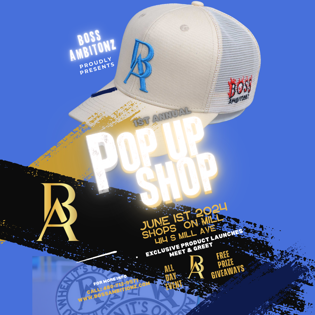 Celebrate with Us: Boss Ambitionz 1st Anniversary and Exclusive Pop-Up Shop Event!