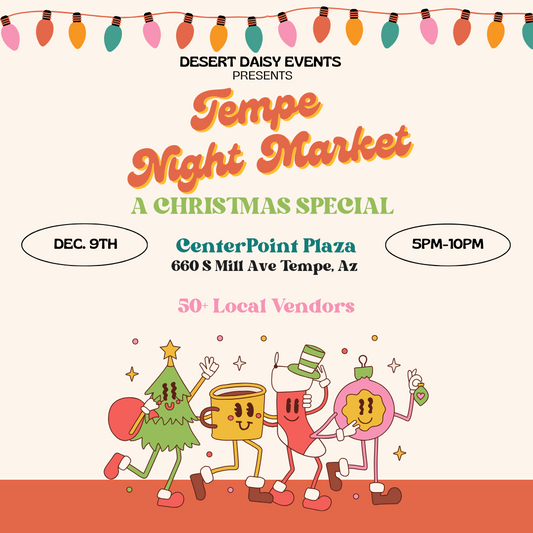 🎄 Celebrate the Holidays with Boss Ambitionz at the Tempe Night Market Christmas Special! 🌟