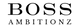 BOSS Ambitionz logo on a white background