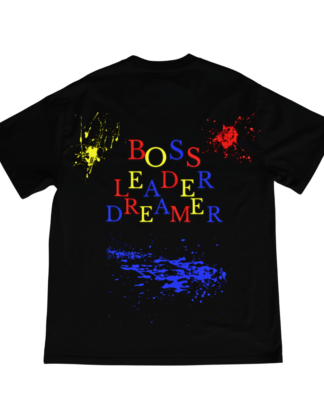 Back view of Boss Leader Dreamer heavyweight tee
