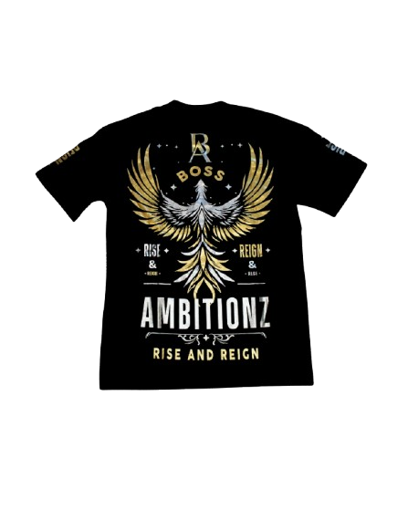 Back of Phoenix Tee by Boss Ambitionz