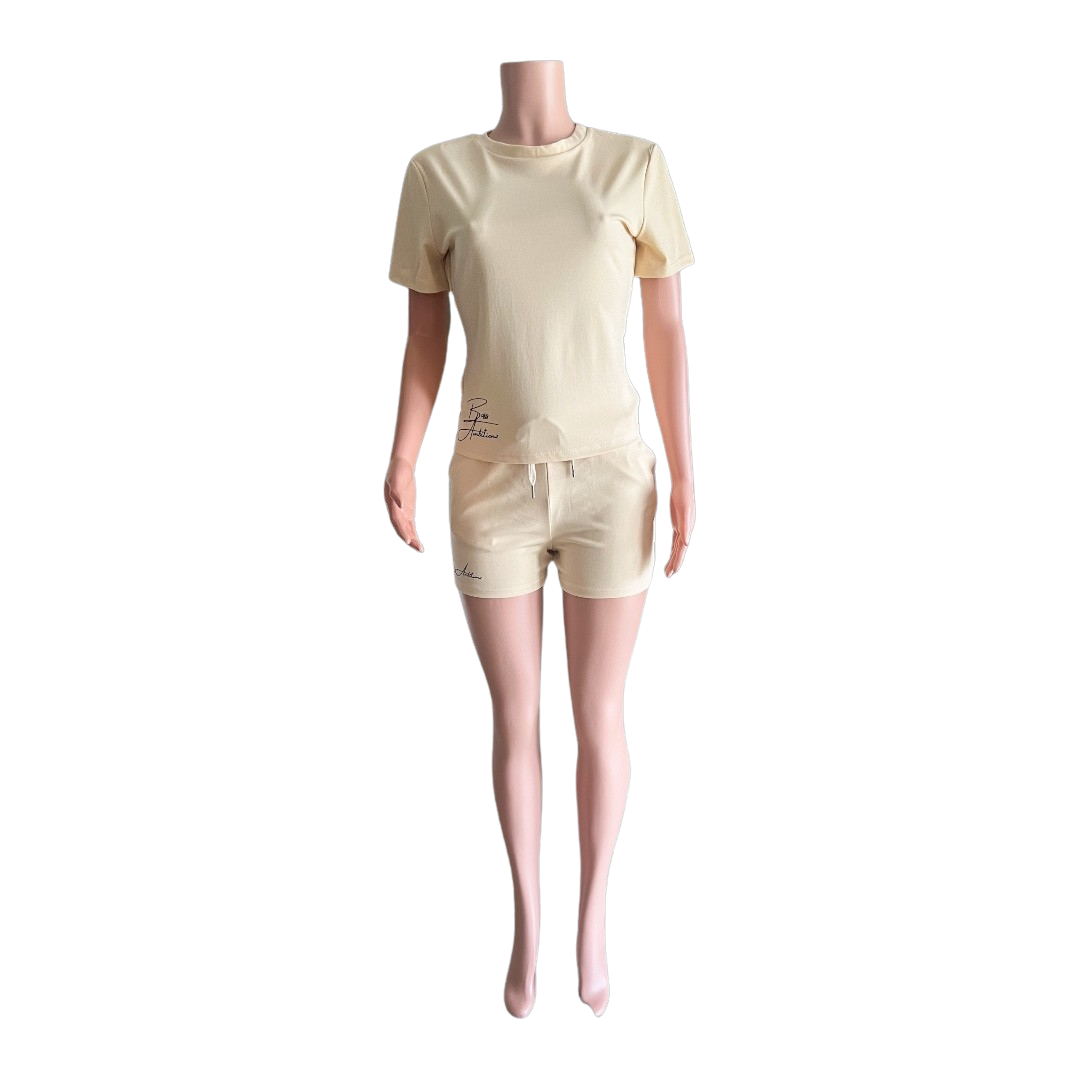 Boss Ambitionz Conjunto corto de dos piezas a la moda para mujer