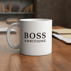 Boss Brew Mug – Where Ambition Starts
