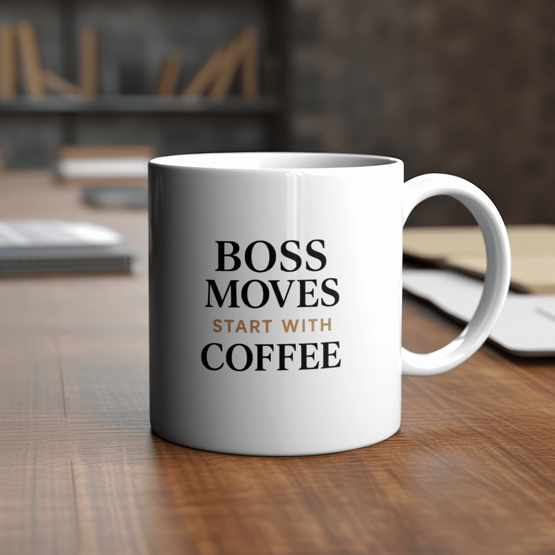Boss Brew Mug – Where Ambition Starts