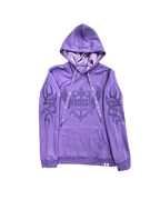 Front view ofBoss Ambitionz Lavender Luxe Reflective Hoodie