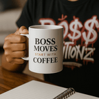 Boss Brew Mug – Where Ambition Starts