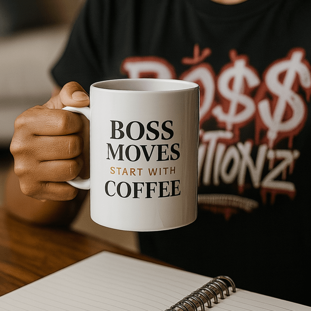 Boss Brew Mug – Where Ambition Starts