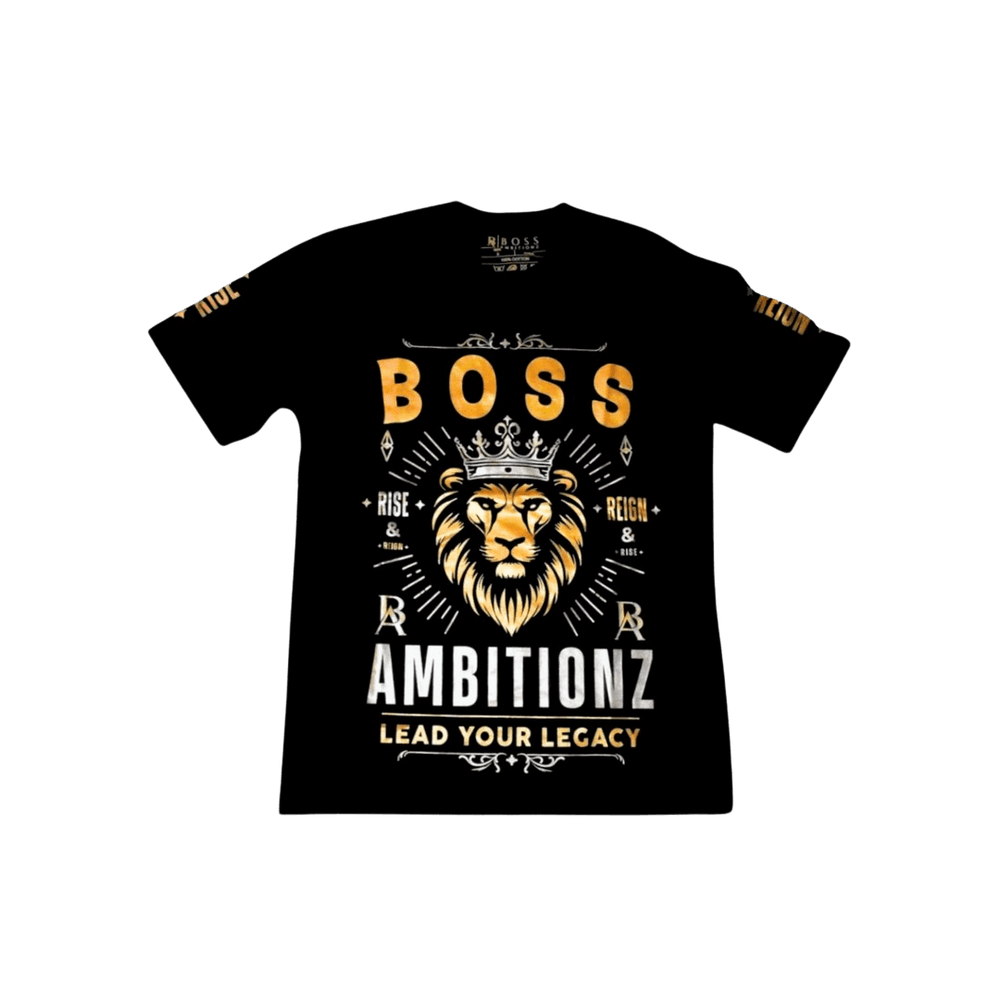 Front view of Boss Ambitionz Phoenix Tee