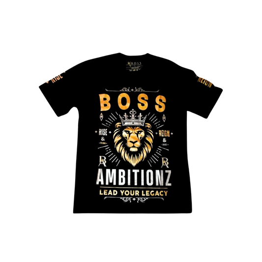 Front view of Boss Ambitionz Phoenix Tee