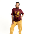 Maroon Majesty Signature Slogan Tee - BossAmbitionz