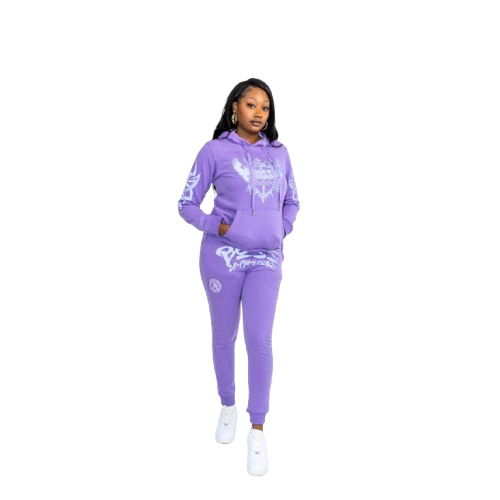 Boss Ambitionz Lavender Luxe Reflective Hoodie