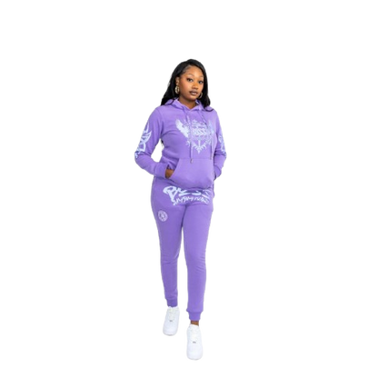 Boss Ambitionz Lavender Luxe Reflective Hoodie