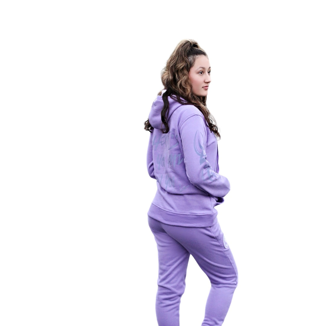 Lavender Luxe Reflective Hoodie - BossAmbitionz