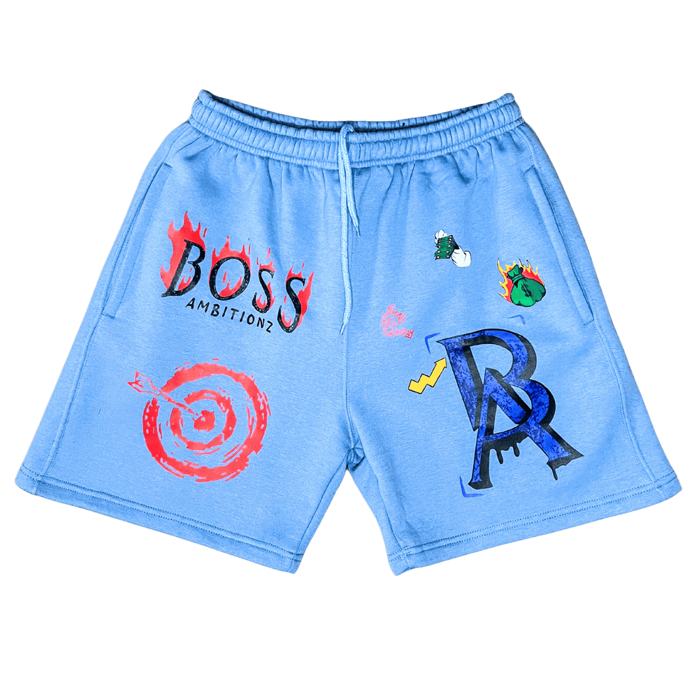 Legacy Luxe Shorts - Blue