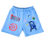 Legacy Luxe Shorts - Blue