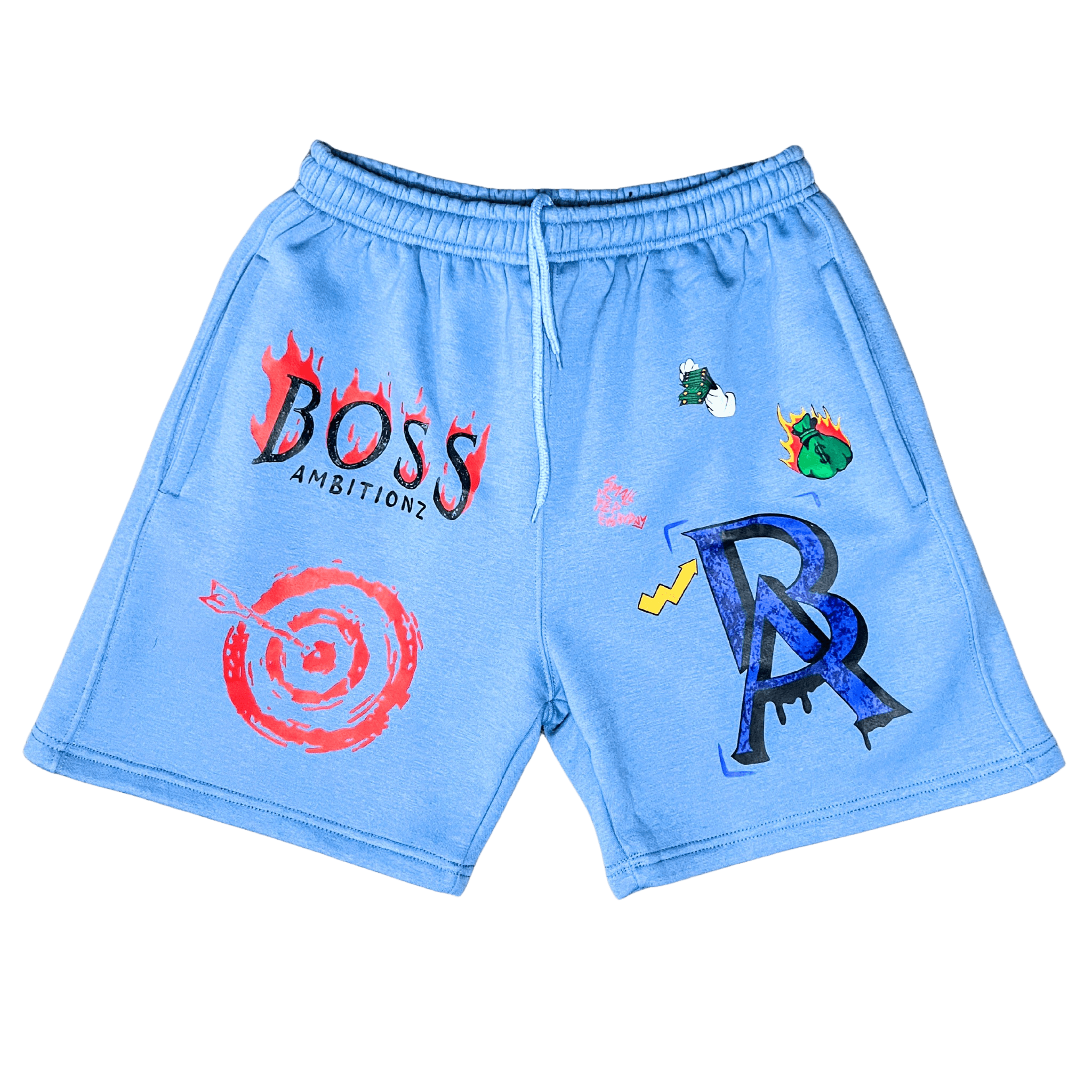 Legacy Luxe Shorts - Blue