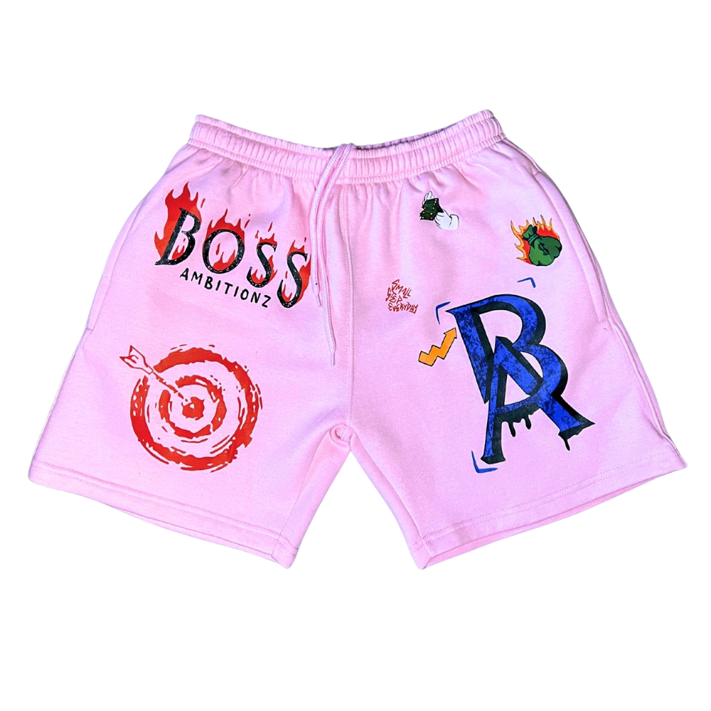 Legacy Luxe Shorts - Blush Pink