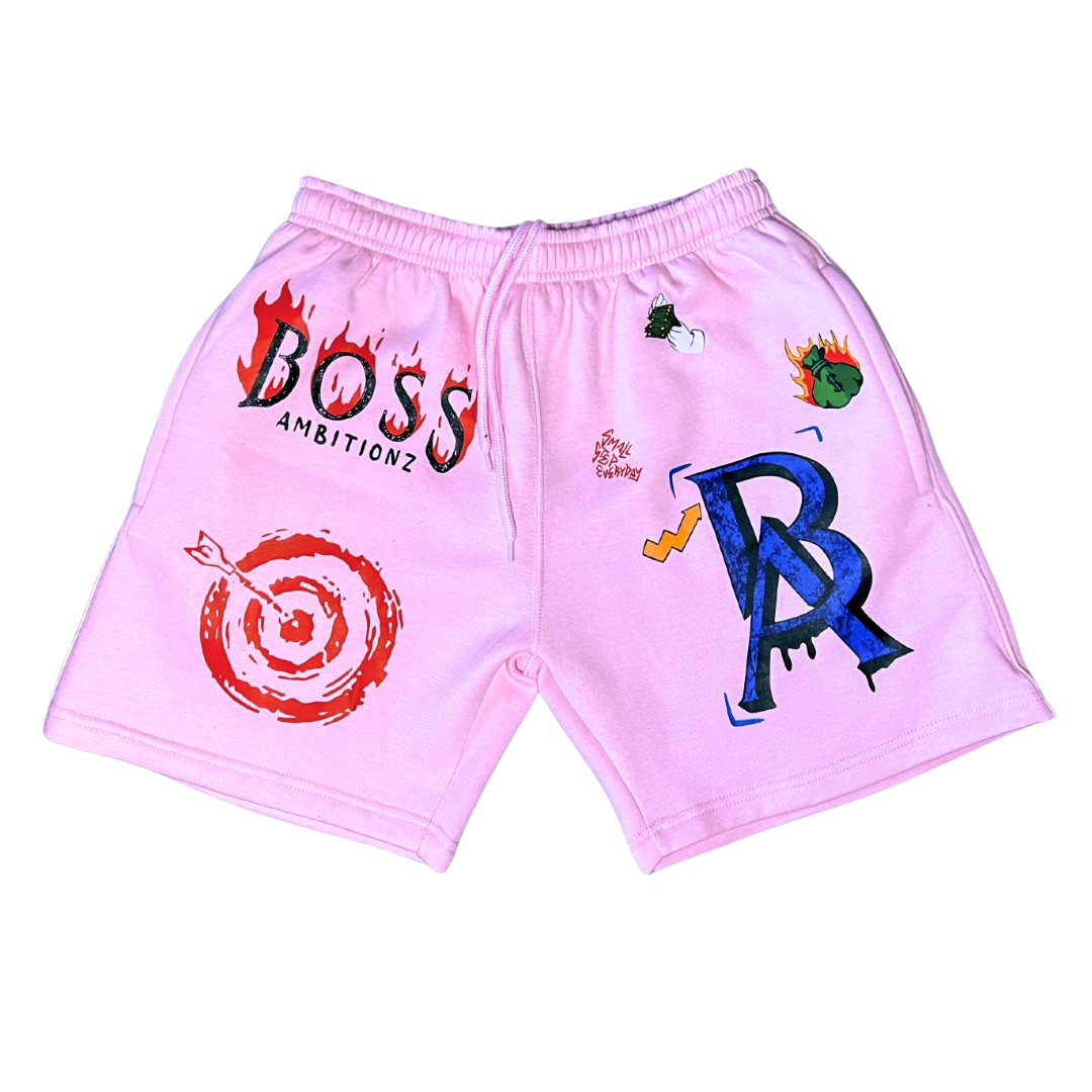 Legacy Luxe Shorts - Blush Pink