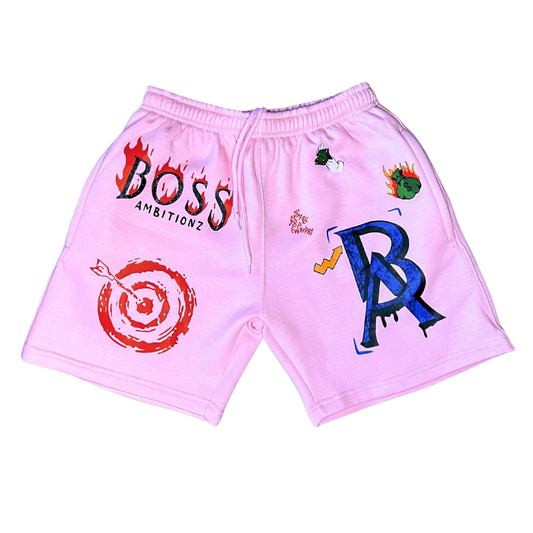 Legacy Luxe Shorts - Blush Pink