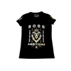 Product pic of the women's Regal Lioness Tee by Boss Ambtionz