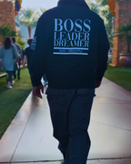 Boss Ambtionz Rustic Hustlers Rhinestone Zip-Up Hoodie