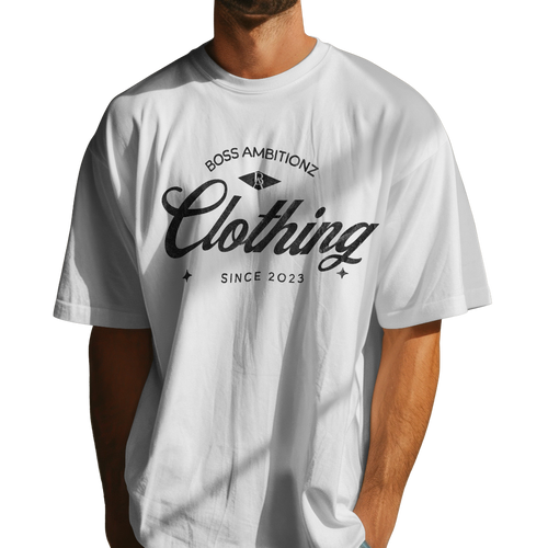 Boss Ambitionz Anniversary Edition Tee – Heavyweight Classic White