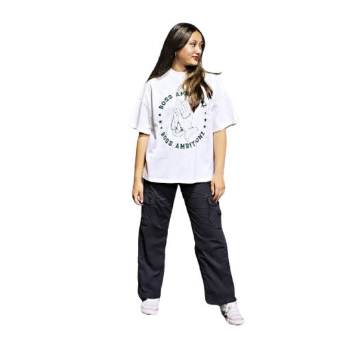 Boss Ambitionz Everyday Luxe' Oversized Heavyweight Cotton Tee