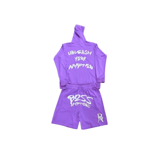 Conjunto de chándal morado Haze de Street Heat