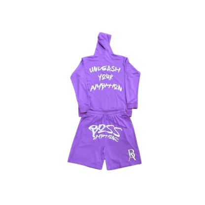 Conjunto de chándal morado Haze de Street Heat