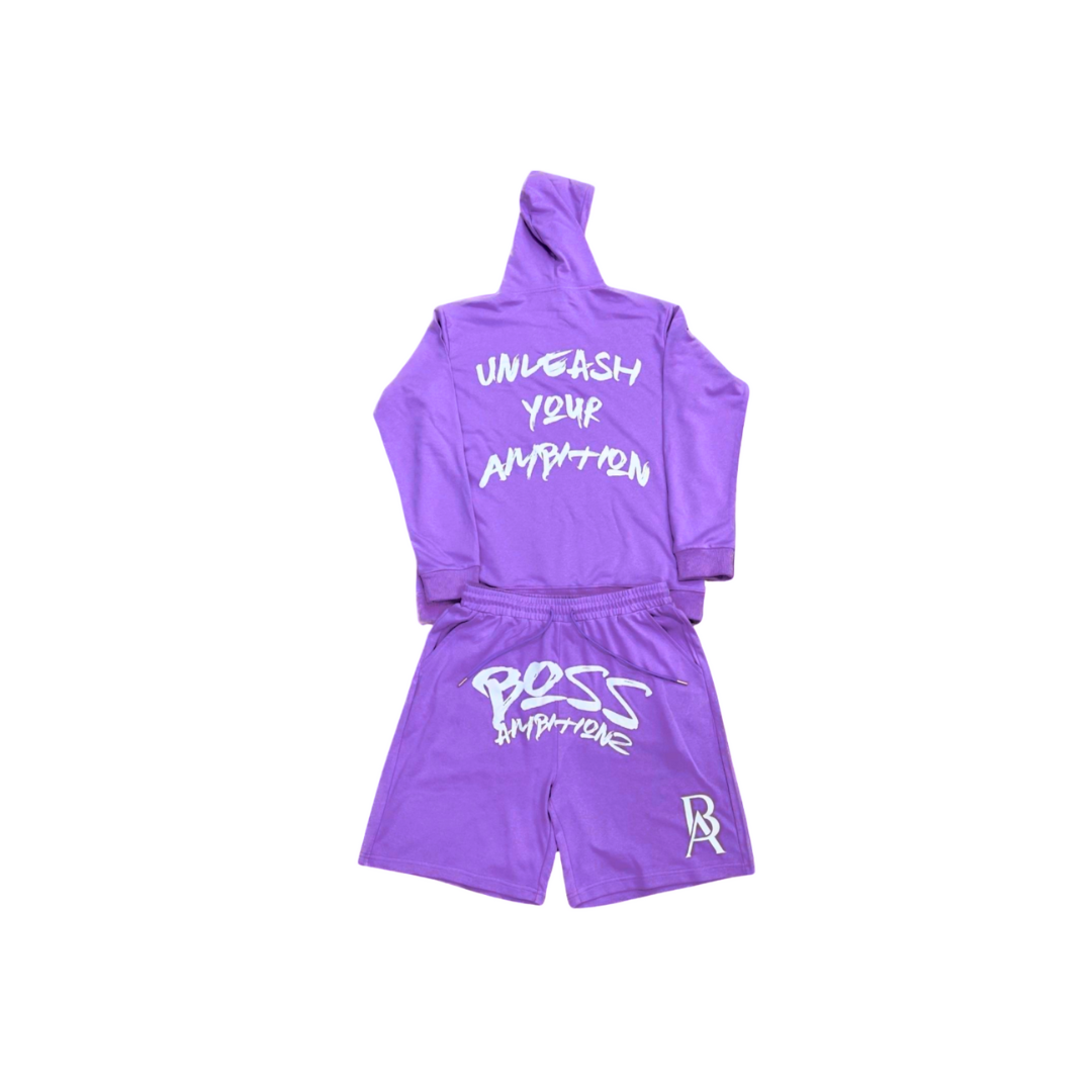 Conjunto de chándal morado Haze de Street Heat