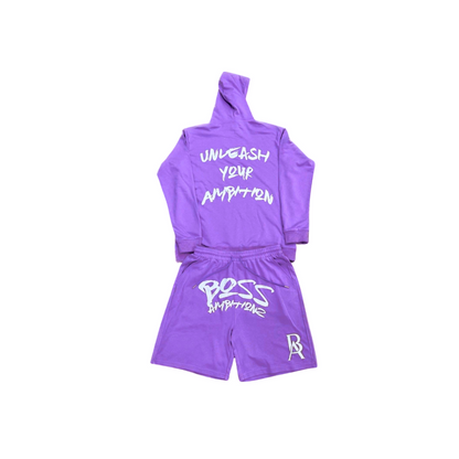 Conjunto de chándal morado Haze de Street Heat