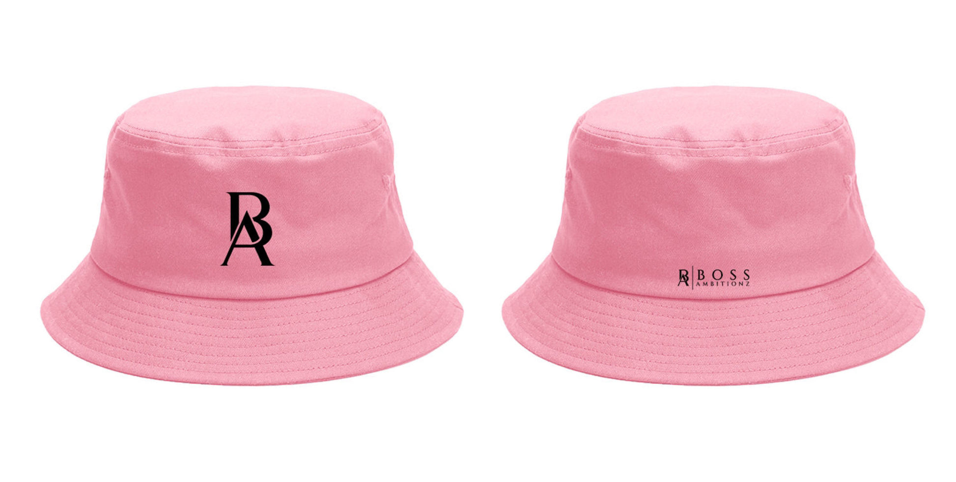 Bucket Hats by Boss Ambitionz - BossAmbitionz Large / Pink/Black